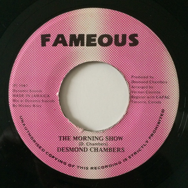 Desmond Chambers - I Have Seen Love In Your Eyes | Fameous (none)