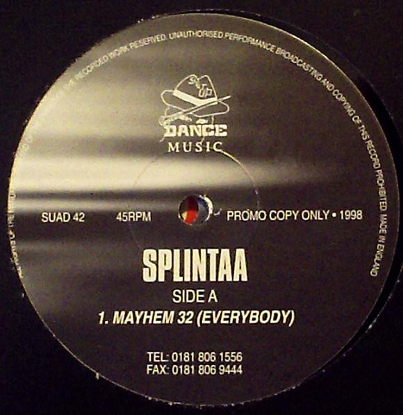 Splintaa - Mayhem 32 | Shut Up And Dance Records (SUAD 42)
