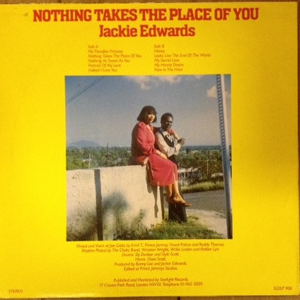 Jackie Edwards - Nothing Takes The Place Of You | Starlight Records (SLDLP 906) - 2