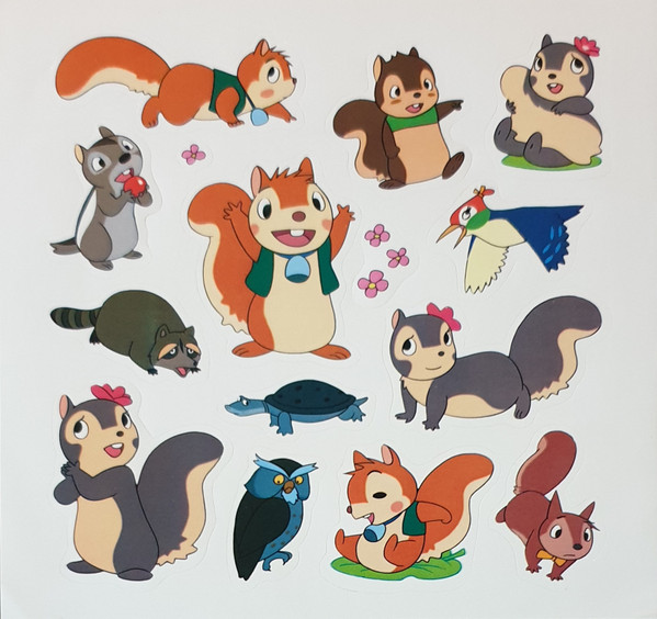 朝倉理恵 - シートン動物記 りすのバナー | CBS/Sony (05SH 490) - 4