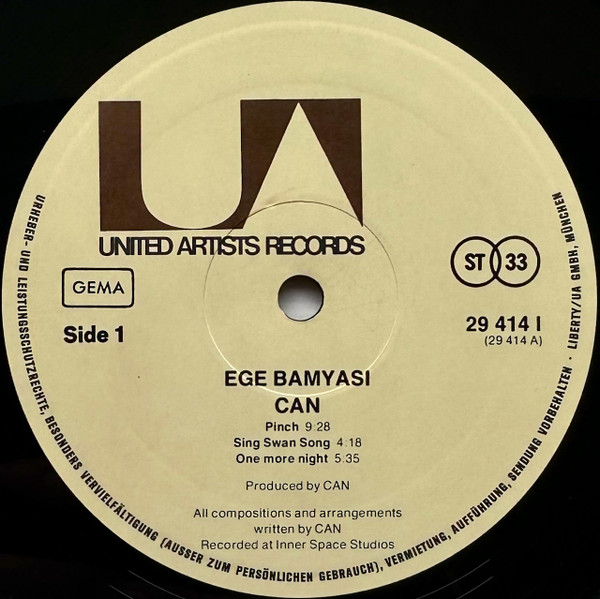 Can - Ege Bamyasi | United Artists Records (UAS 29 414 I) - 3