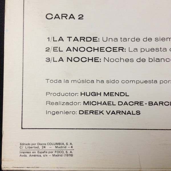 The Moody Blues With The London Festival Orchestra - Días Del Futuro Pasado | Deram (CP. 9.019) - 3