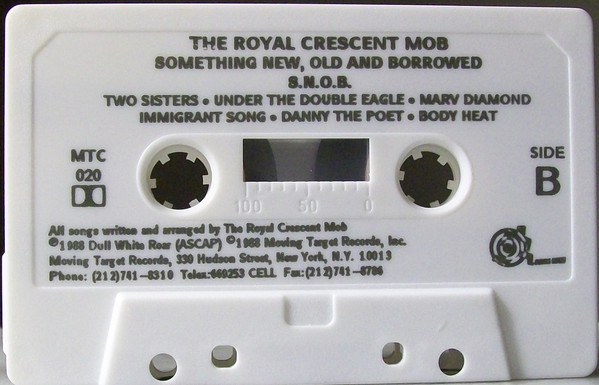 Royal Crescent Mob - Something New, Old And Borrowed | Moving Target (MTC 020) - 4