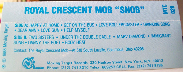 Royal Crescent Mob - Something New, Old And Borrowed | Moving Target (MTC 020) - 2