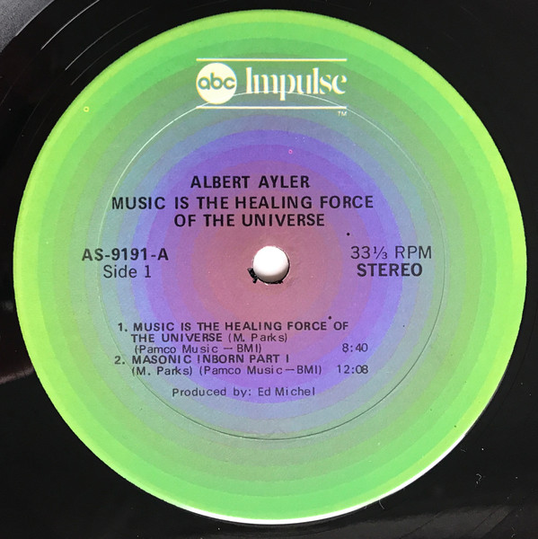 Albert Ayler - Music Is The Healing Force Of The Universe | Impulse! (AS-9191) - 4 Albert Ayler - Music Is The Healing Force Of The Universe | Impulse! (AS-9191) - 4