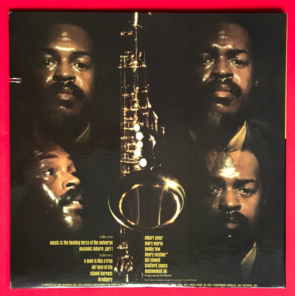 Albert Ayler - Music Is The Healing Force Of The Universe | Impulse! (AS-9191) - 2 Albert Ayler - Music Is The Healing Force Of The Universe | Impulse! (AS-9191) - 2