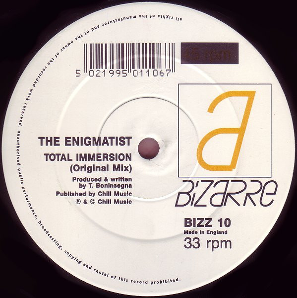The Enigmatist - Total Immersion | Bizarre (BIZZ 10) - main The Enigmatist - Total Immersion | Bizarre (BIZZ 10) - main