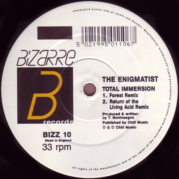 The Enigmatist - Total Immersion | Bizarre (BIZZ 10) - 2 The Enigmatist - Total Immersion | Bizarre (BIZZ 10) - 2