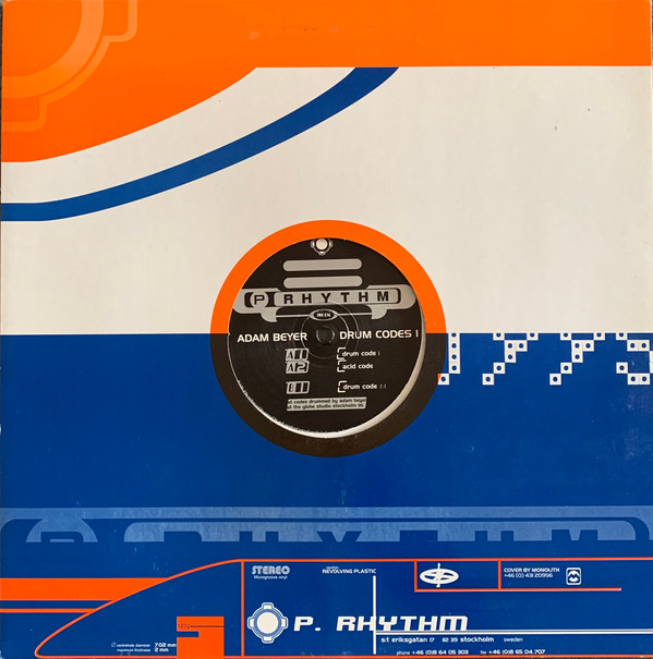 Adam Beyer - Drum Codes 1 | Planet Rhythm Records (PRR 014) - 4