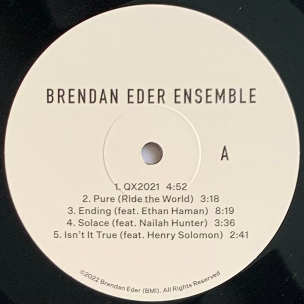 Brendan Eder Ensemble - Therapy | Not On Label (none) - 3