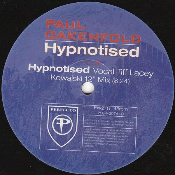 Paul Oakenfold - Hypnotised | EastWest (EW271T) - 4 Paul Oakenfold - Hypnotised | EastWest (EW271T) - 4