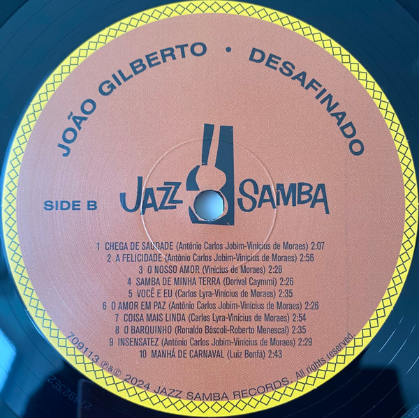 João Gilberto - Desafinado | Jazz Samba Records (709113) - 4