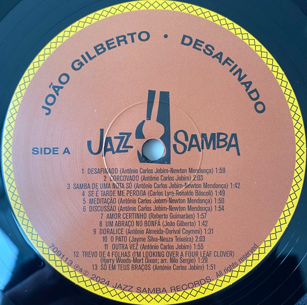 João Gilberto - Desafinado | Jazz Samba Records (709113) - 3