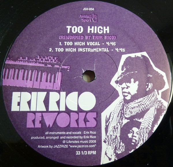 Erik Rico - Reworks | Jazzy Sport (JSV-054) - 2