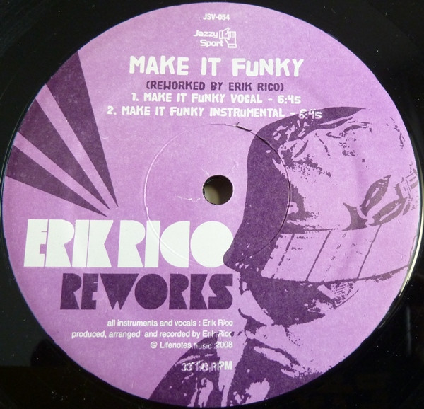 Erik Rico - Reworks | Jazzy Sport (JSV-054)