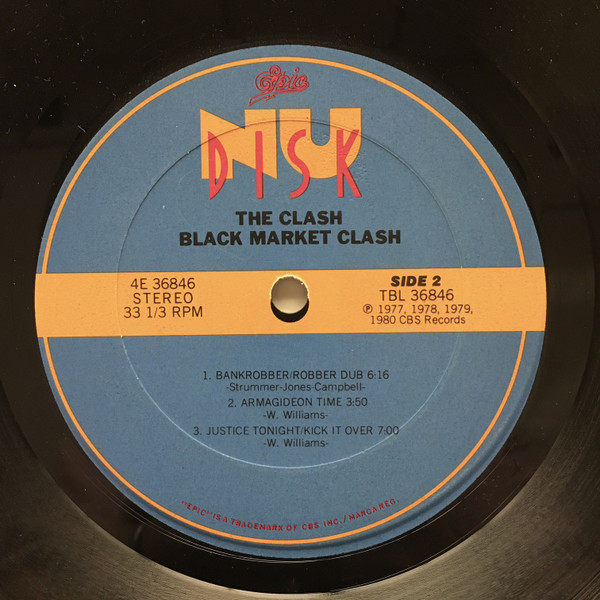 The Clash - Black Market Clash | Epic (4E 36846) - 4