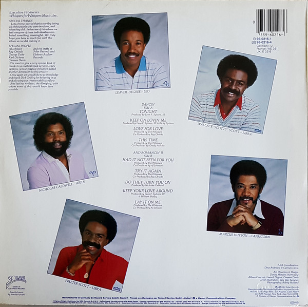 The Whispers - Love For Love | Solar (96.0216-1)