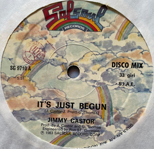 Jimmy Castor - It's Just Begun | Salsoul Records (SG 9710)