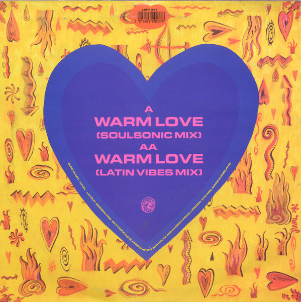 The Beatmasters - Warm Love | Rhythm King (LEFT 37T) - 2