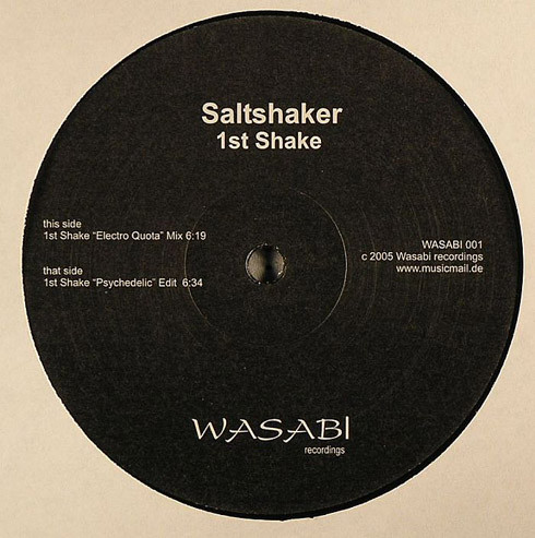 Saltshaker - 1st Shake | Wasabi Recordings (WASABI 001)