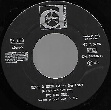 Two Man Sound - Disco Samba | Durium (DE 3013) - 4