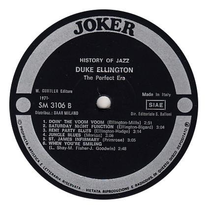 Duke Ellington - The Perfect Era | Joker (SM 3106) - 4