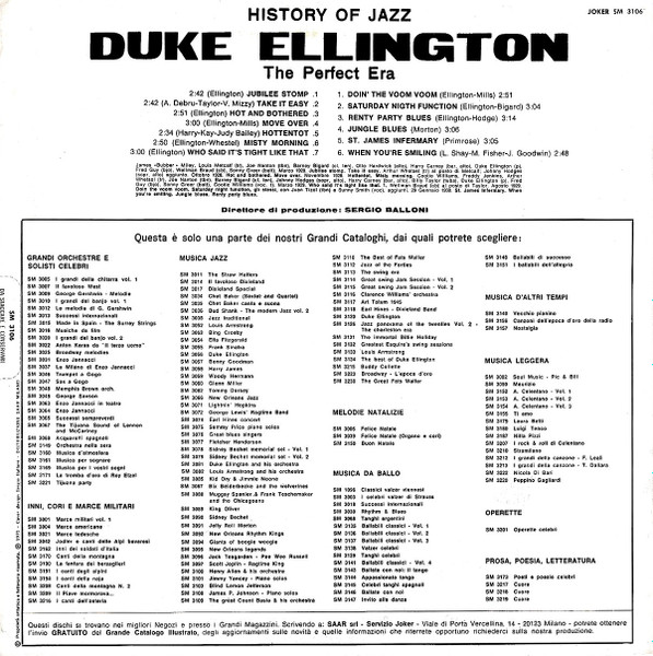 Duke Ellington - The Perfect Era | Joker (SM 3106) - 2