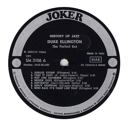 Duke Ellington - The Perfect Era | Joker (SM 3106) - 3