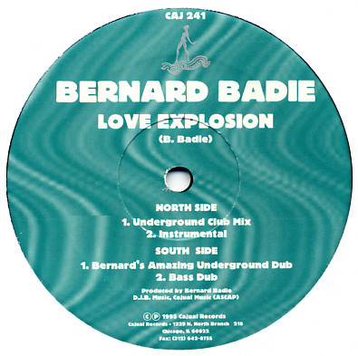 Bernard Badie - Love Explosion | Cajual Records (CAJ 241)