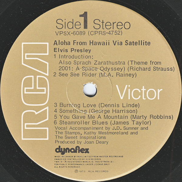 Elvis Presley - Aloha From Hawaii Via Satellite (2LP) [Vinyl] | RCA Victor (VPSX-6089-INT) - 4