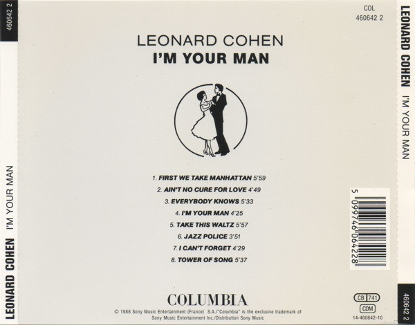 Leonard Cohen - I'm Your Man | Columbia (COL 460642 2) - 2