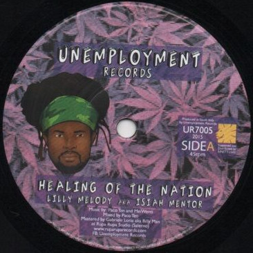 Lilly Melody Aka Isiah Mentor - Healing Of The Nation | Unemployment Records (UR7005)