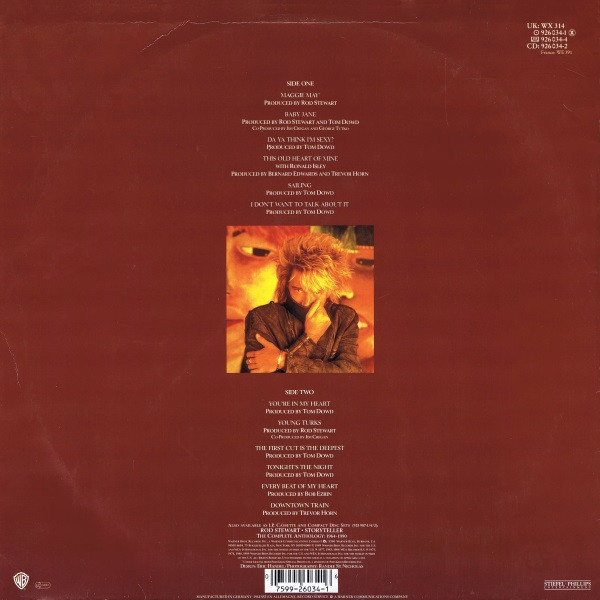 Rod Stewart - The Best Of Rod Stewart | Warner Bros. Records (926 034-1) - 2 Rod Stewart - The Best Of Rod Stewart | Warner Bros. Records (926 034-1) - 2