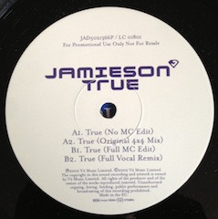Jaimeson - True | JDID Music Entertainment (JAD5021366P) - main