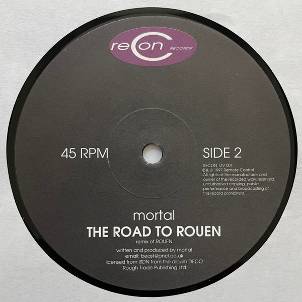 Mortal - Autobahnana | ReCon Records (RECON 12V001) - 4