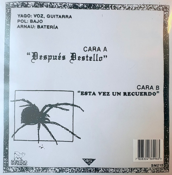 Mujeres - "Después Destello" | Sonido Muchacho (SM215) - 2 Mujeres - "Después Destello" | Sonido Muchacho (SM215) - 2