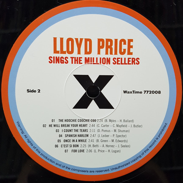 Lloyd Price - Sings The Million Sellers | WaxTime (772008) - 4
