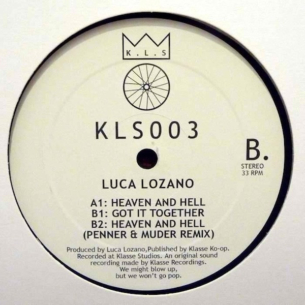 Luca Lozano - Heaven And Hell | Klasse Recordings (KLS003)