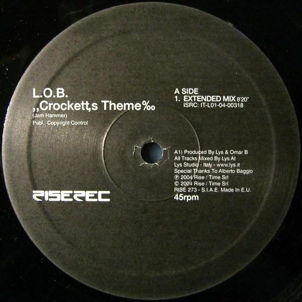 L.O.B. - Crockett's Theme | Rise (RISE 273) - main