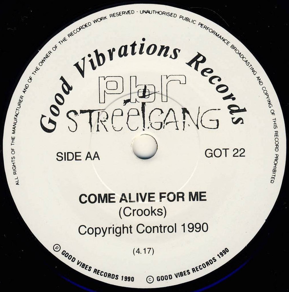 PBR Streetgang - Get Down (Before You Fall) / Come Alive For Me | Good Vibrations Records (GOT 22) - 4
