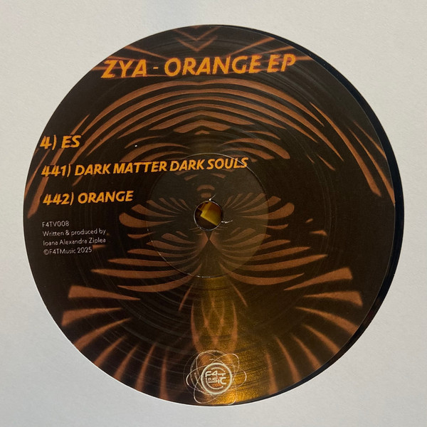 Zya - Orange EP | F4TMusic (F4TV008)