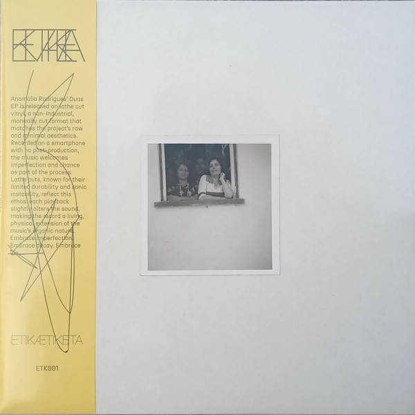 Anomalia Rodrigues - Duas | Eticætiqueta (ETK001)