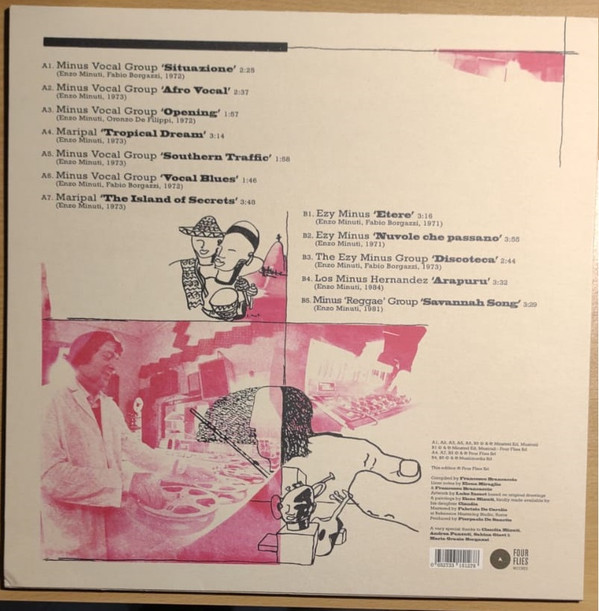 Ezy Minus - Music On Canvas | Four Flies Records (FLIES 51) - 2