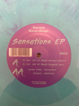 DJ Kos - Sensations EP | Karma Recordings (KR012) - 2