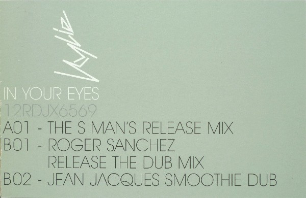 Kylie Minogue - In Your Eyes | Parlophone (12RDJX6569) - 3