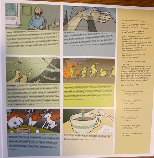 Andrew Bird - The Mysterious Production Of Eggs | Grimsey Records (GR032) - 4