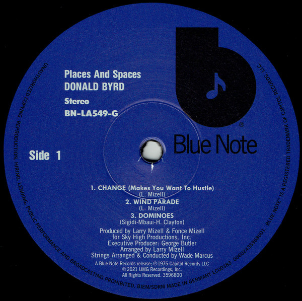 Donald Byrd - Places And Spaces | Blue Note (3596800) - 3