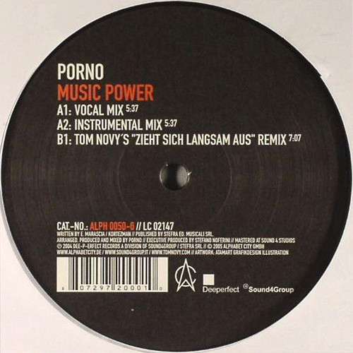 Porno - Music Power | Alphabet City (ALPH 0050-6) - main