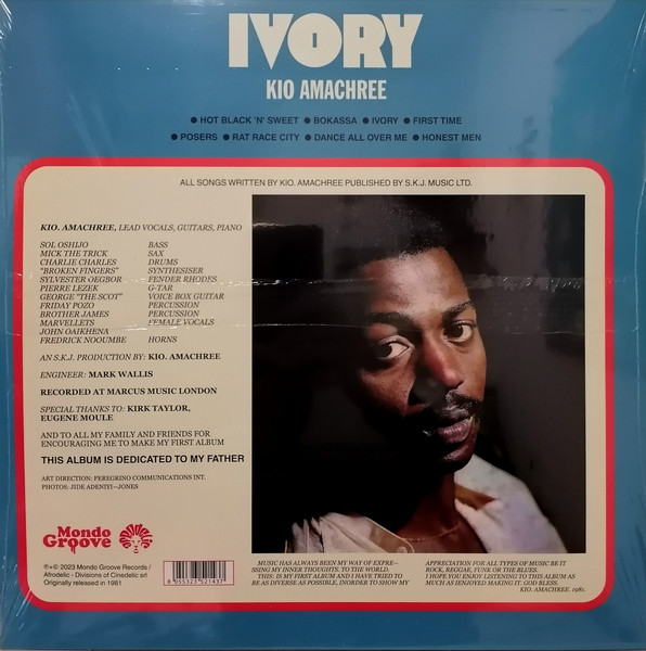 Kio Amachree - Ivory | Mondo Groove (MGLP 115) - 2