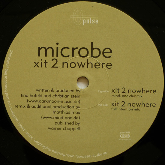 Microbe - Xit 2 Nowhere | Pulse (pulse 059) - 3